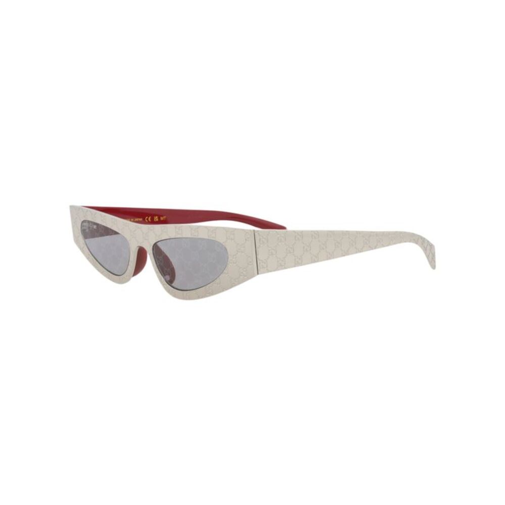 Gucci Cat Eye-Frame Metal Sunglasses Silver Womens - Picture 2 of 6